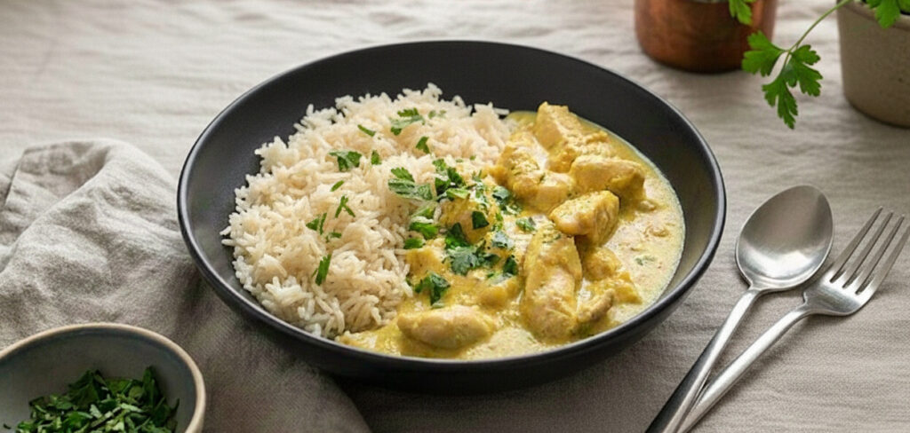 Tejszínes mézes mustáros csirkemell