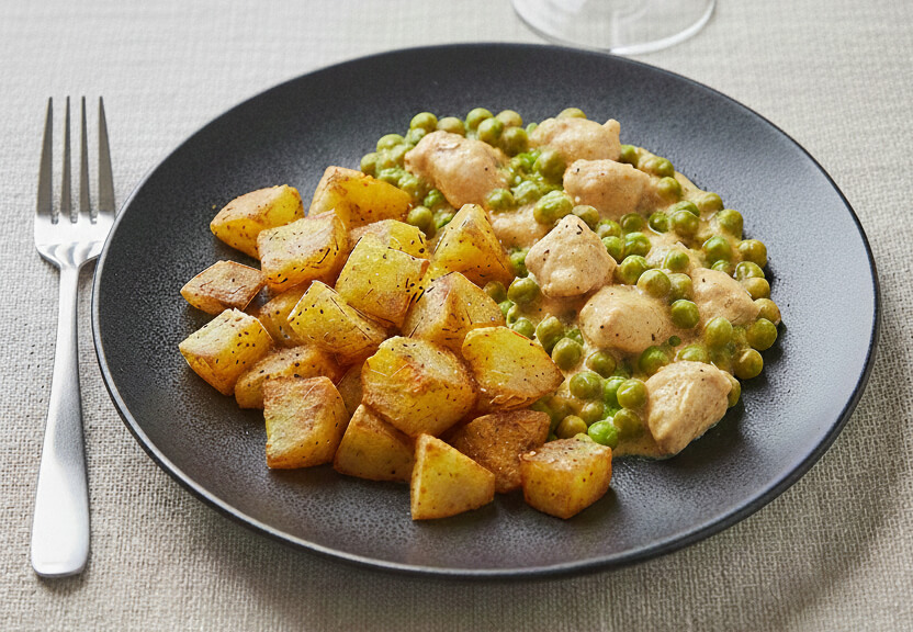 Borsós tejszínes csirkemell