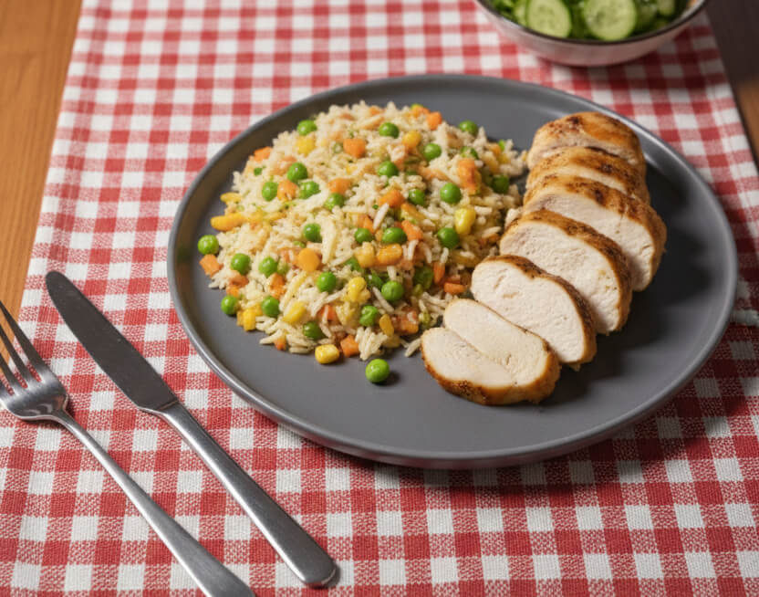 Szaftos csirkemell airfryerben