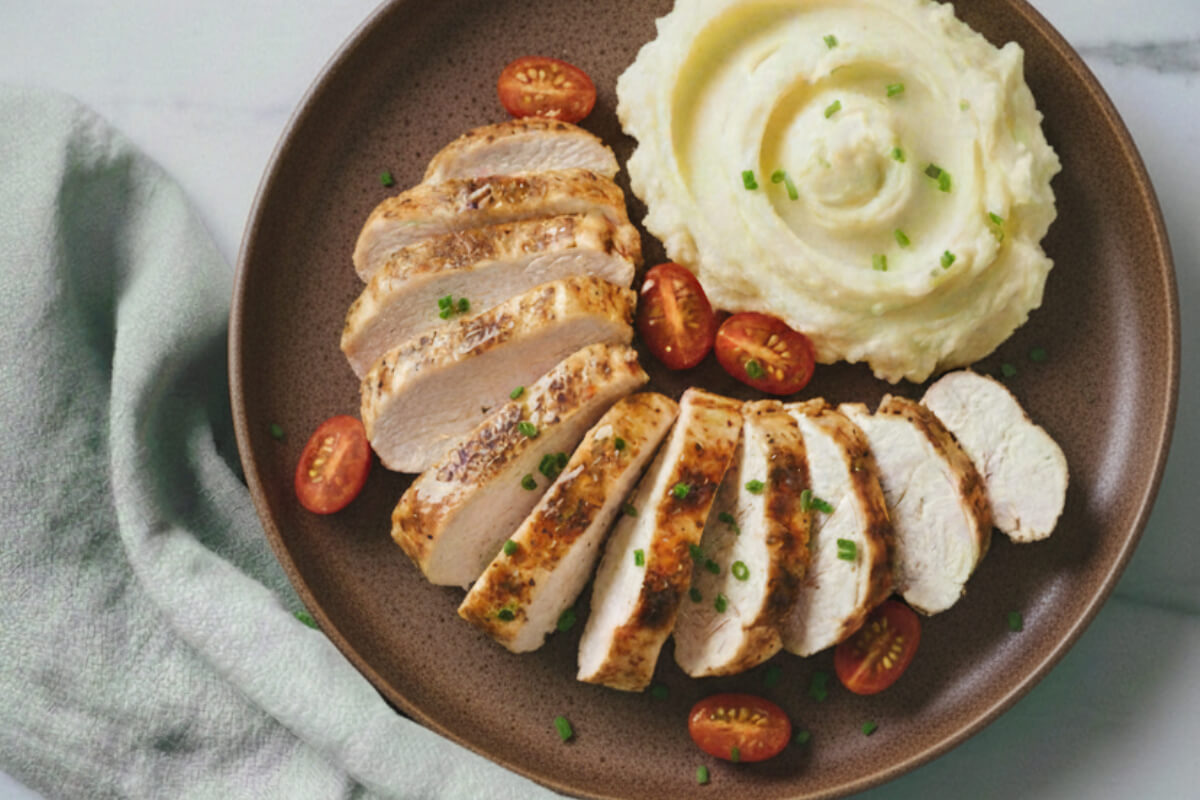 Szaftos fokhagymás csirkemell sütőben